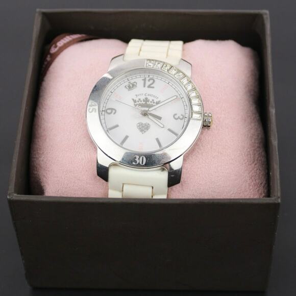 Juicy Couture BFF White Dial Watch main image 4